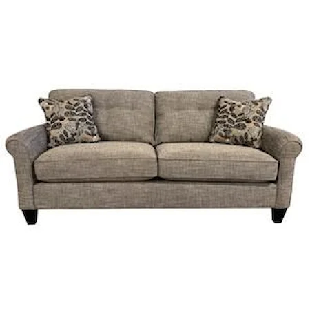 Stationary Button Tufted Sofa